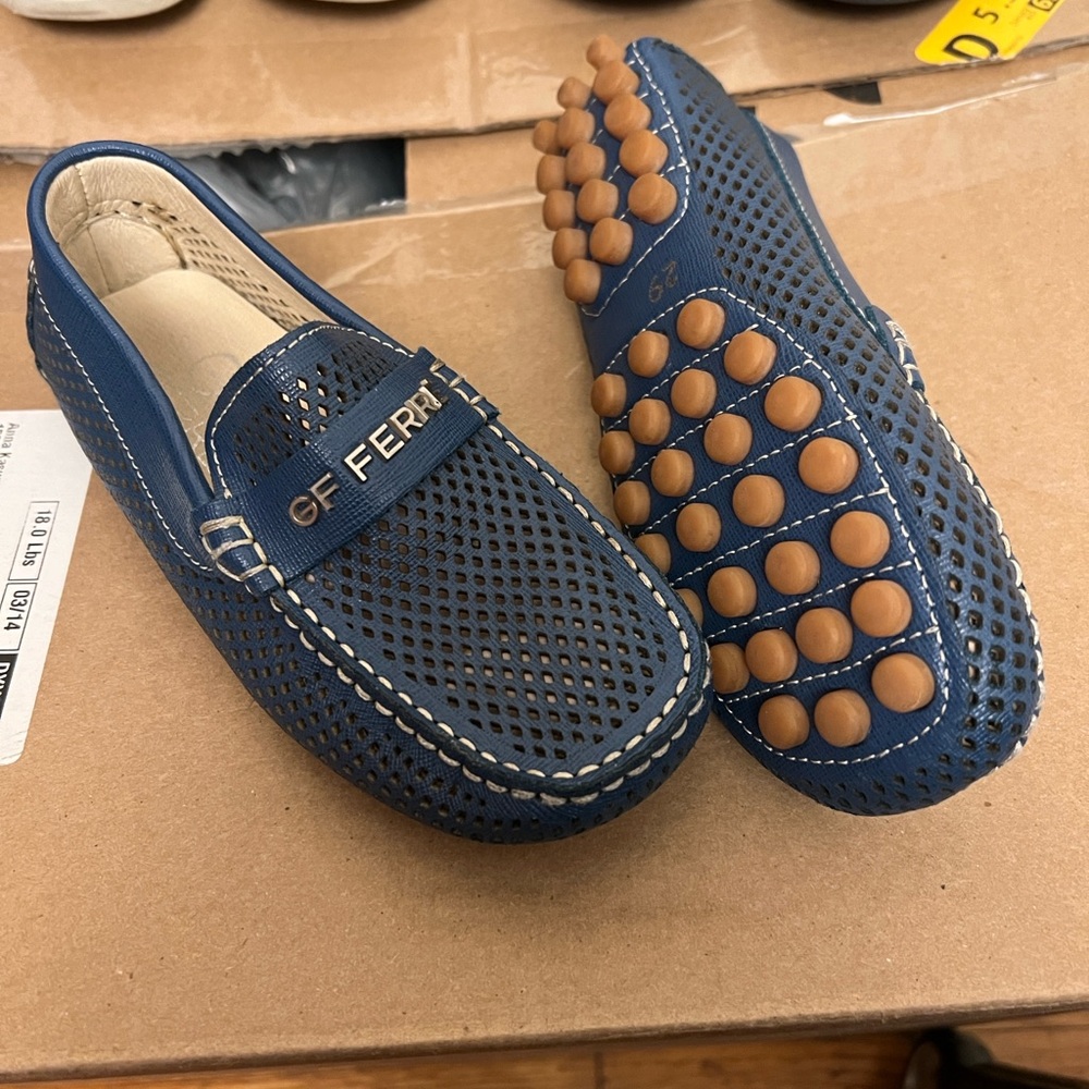 Blue Men's Loafers